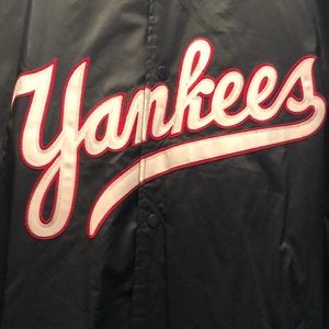 NY Yankees Button Down Lightweight Jacket.